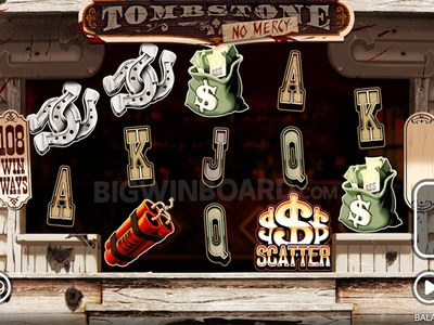 Tombstone: No Mercy — Слот Tombstone: No Mercy с жёстким вестерном, потолком x300 000 и RTP 96.05%